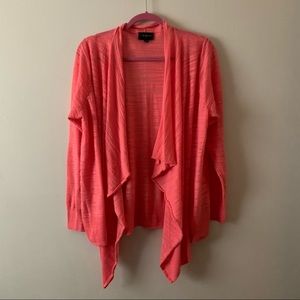 Lane Bryant coral cardigan Size 18/20